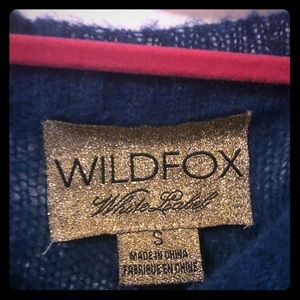 Wild fox white label tank top